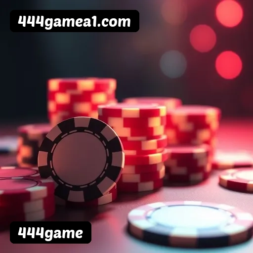 App 444game para iOS e Android — interface mobile, login biométrico e PIX integrado